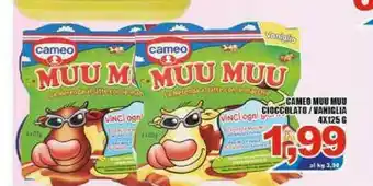 Gros Cameo Muu Muu Cioccolato 500 G(ml) offerta