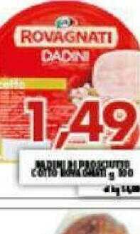 Gros Rovagnati Prosciutto cotto offerta