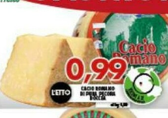 Gros Cacio Romano offerta