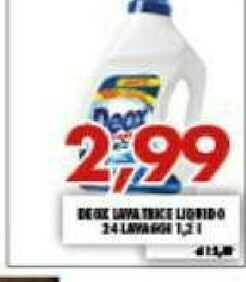 Gros Deox Detersivo Lavatrice Liquido 24 Lavaggi offerta