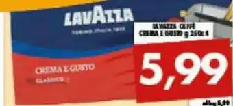 Gros Lavazza Caffè Crema E Gusto offerta