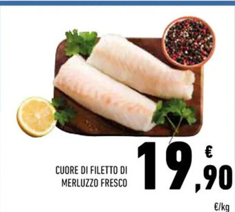 Conad CUORE DI FILETTO DI MERLUZZO FRESCO offerta