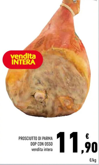 Conad PROSCIUTTO DI PARMA DOP CON OSSO offerta