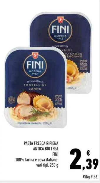 Conad PASTA FRESCA RIPIENA ANTICA BOTTEGA FINI 250 g offerta
