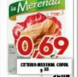 Gros Citterio La Merenda Prosciutto Crudo 30 G(ml) offerta
