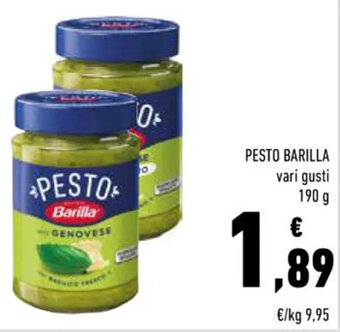PESTO BARILLA vari gusti 190 g