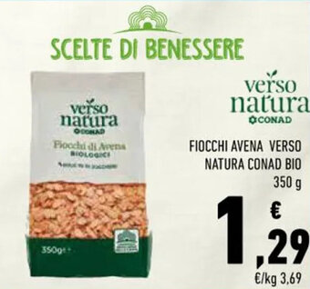 Conad FIOCCHI AVENA VERSO NATURA CONAD BIO 350 g offerta