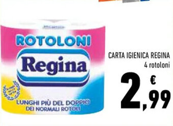 Conad CARTA IGIENICA REGINA 4 rotoloni offerta