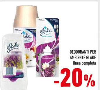 Conad DEODORANTI PER AMBIENTE GLADE linea completa offerta