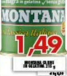 Gros Montana Carne Magra In Gelatina Linea Oro offerta