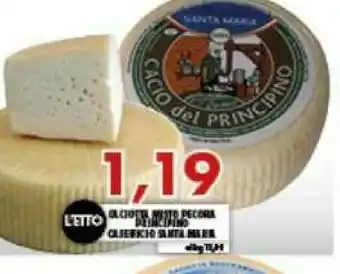 Gros Santa maria Cacio Del Principino offerta