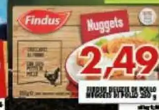 Gros Findus Nuggets Con 100% Petto Di Pollo offerta