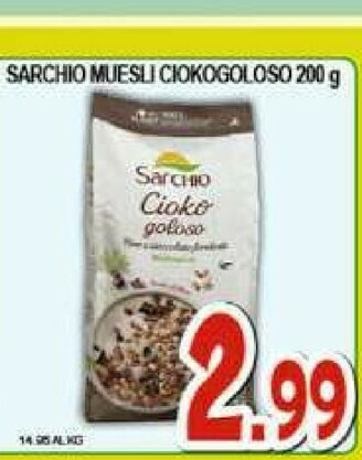 Gros Sarchio Muesli Ciokogoloso offerta