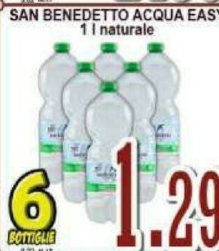 Gros San Benedetto Acqua Naturale offerta