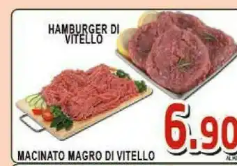 Hamburger Di Vitello/ Macinato Magro Di Vitello