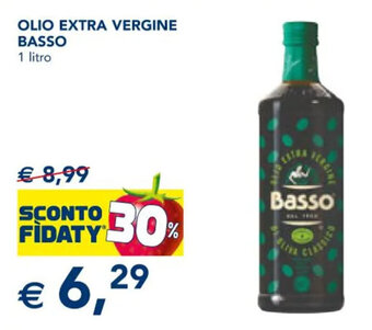 Esselunga OLIO EXTRA VERGINE BASSO 1 litro offerta
