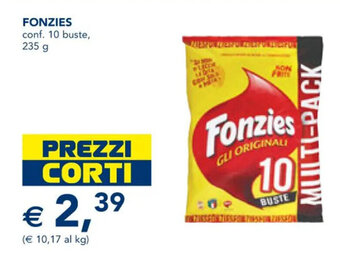 Esselunga FONZIES conf. 10 buste 235 g offerta