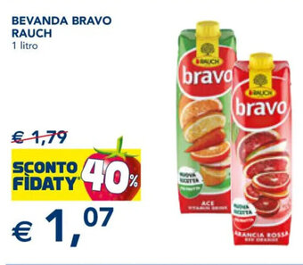 Esselunga BEVANDA BRAVO RAUCH 1 litro offerta