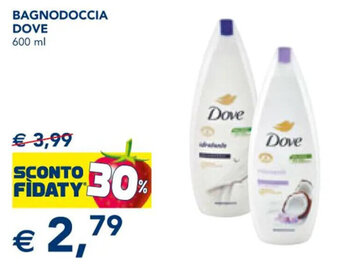Esselunga BAGNODOCCIA DOVE 600 ml offerta