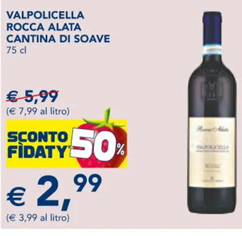 VALPOLICELLA ROCCA ALATA CANTINA DI SOAVE 75 cl