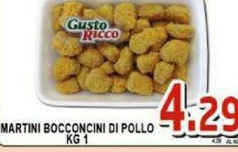Gros Martini Bocconcini Di Pollo offerta