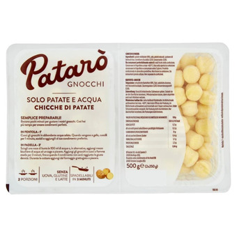 Iperal Gnocchi solo patate e acqua patarò offerta
