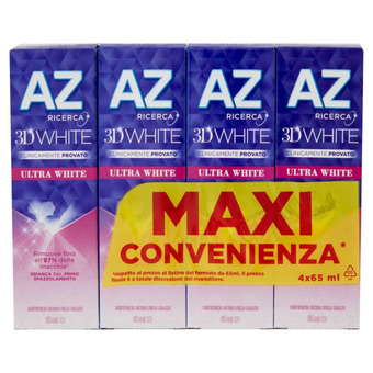 Dentifricio 3d white az