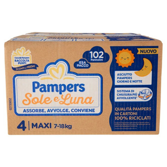 Iperal Pannolini pampers sole e luna offerta