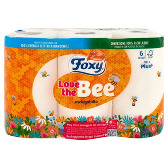 Iperal Asciugatutto love the bee foxy offerta