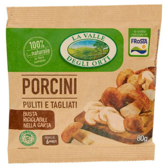 Iperal Porcini puliti e tagliati la valle degli orti offerta