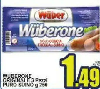 Gros Wuber One Di Puro Suino 250 G(ml) offerta