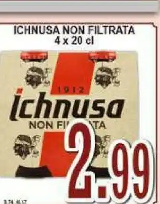 Gros Ichnusa Non Filtrata offerta
