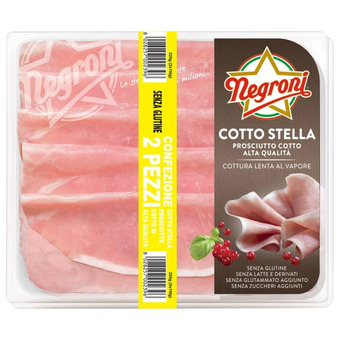 Prosciutto cotto alta qualità stella negroni
