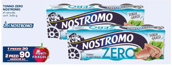 Esselunga TONNO ZERO NOSTROMO conf. 3x56 g offerta