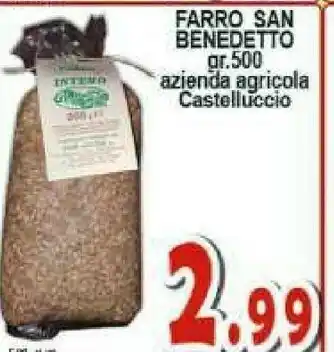 Gros Farro San Benedetto offerta
