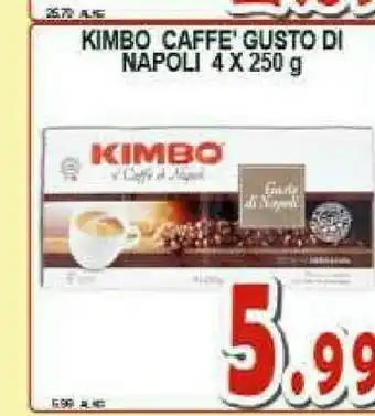 Gros Kimbo Caffe Gusto Di Napoli offerta