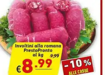 Involtini Alla Romana PrestoPronto