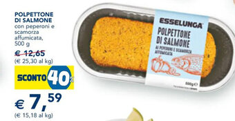 Esselunga POLPETTONE DI SALMONE 500 g offerta