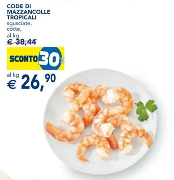 Esselunga CODE DI MAZZANCOLLE TROPICALI offerta