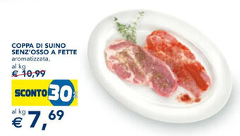 Esselunga COPPA DI SUINO SENZ'OSSO A FETTE offerta
