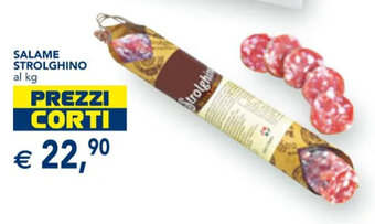 Esselunga SALAME STROLGHINO offerta