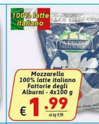Gros Fattorie degli alburni Fior Di Latte 100 G(ml) offerta