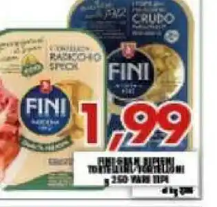 Gros Fini - Tortelloni In Sfoglia Rustica Con Radicchio Di Chioccia IGP E Speck Le Selezioni 250 G(ml) offerta