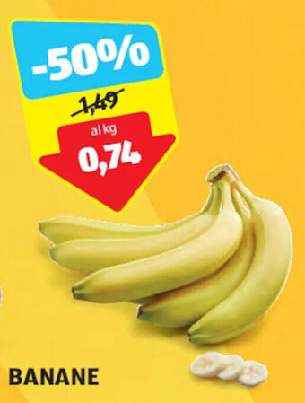 ALDI BANANE offerta