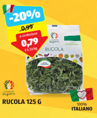 ALDI RUCOLA 125 G offerta