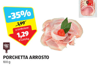 ALDI PORCHETTA ARROSTO 100 g offerta