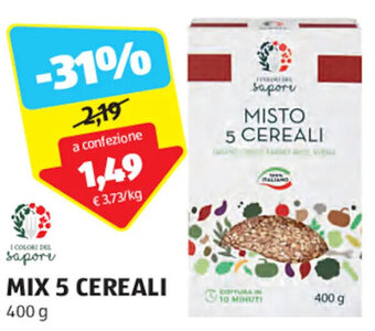 ALDI MIX 5 CEREALI 400 g offerta