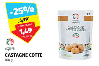 CASTAGNE COTTE 100 g