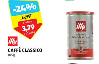 ALDI illy CAFFÈ CLASSICO 185 g offerta