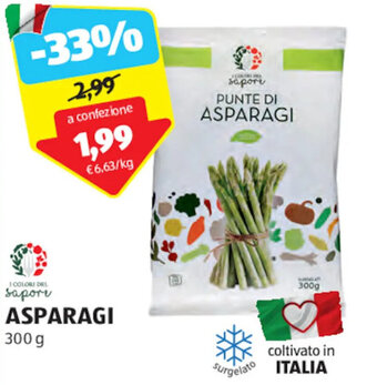 ALDI ASPARAGI 300 g offerta